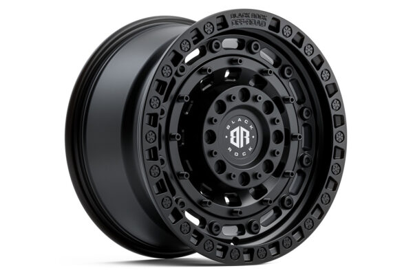 Black Rock Military Satin Black 17x9 6/139.7 (Each)