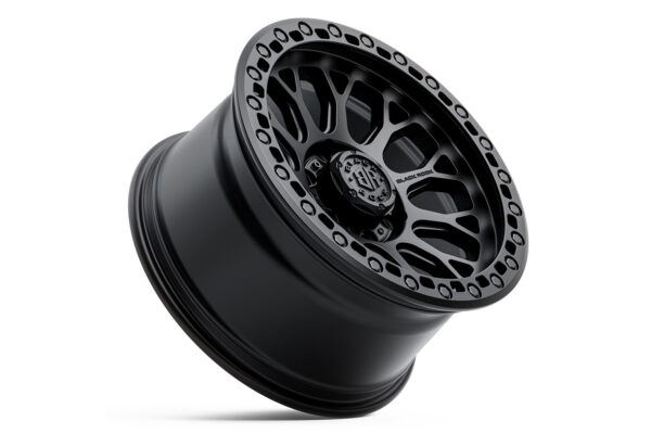 Black Rock Spider Satin Black 17x9 6/139.7 (Each) - Image 2