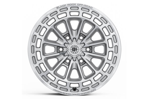 Black Rock Vortex Silver Machined 17x9 6/139.7 (Each) - Image 4