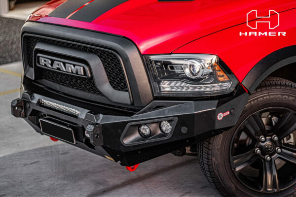 Hamer King Series Bull Bar (Low Loop) for Dodge Ram DS 2017-2023 - Image 2