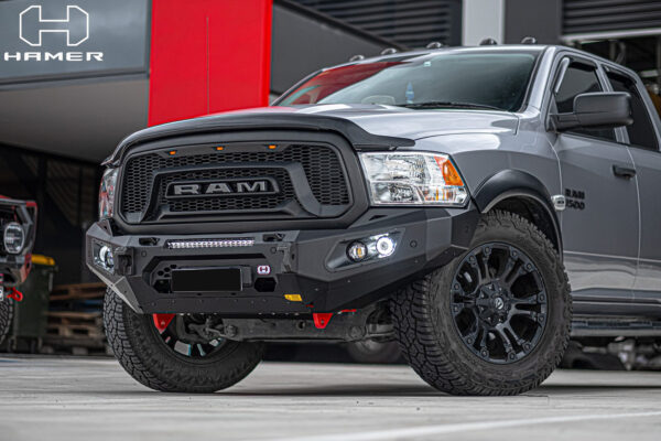 Hamer King Series Bull Bar (Low Loop) for Dodge Ram DS 2017-2023 - Image 3