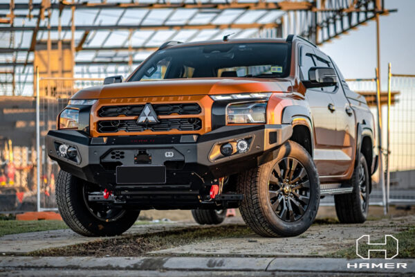 Hamer King Series Bull Bar (Low Loop) for Mitsubishi Triton MV 2024+ - Image 3