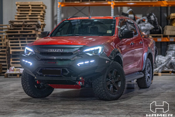 Hamer King Series (Low Loop) Bull Bar for Isuzu Dmax 2024+ - Image 7