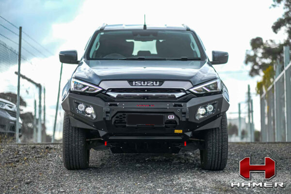 Hamer King Series (Low Loop) Bull Bar for Isuzu MUX 2021-2025 - Image 2