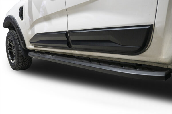 Black Side Body Door Cladding Moulds to suit Next Gen Ford Ranger & Raptor 2022-2025 - Image 3