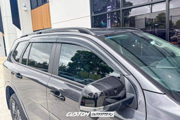 Smoke Black Weathershields to suit Next Gen Ford Everest 2022-2025