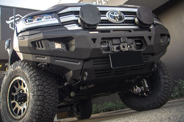 Landcruiser 300 Series Bull Bar | Vikor Diablo Bumper Bar with Light Bar (No Loop) - Image 5