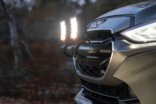 Isuzu MUX 2021-2025 l Stedi Rally Bar & Stedi LED QUAD Driving Lights - Image 2