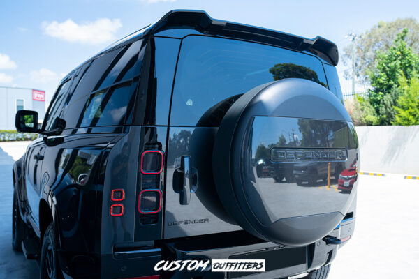 Carpathian Grey Spare Wheel Cover to suit Landrover Defender 90/110 Series (2021-2025) - Image 3