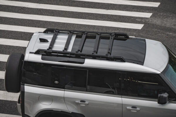 Plumb l Landrover Defender 110 Multi Functional Full Length Roof Rack Kit