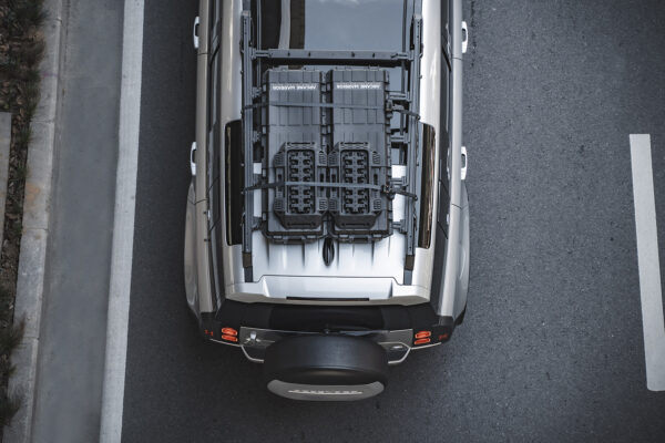 Plumb l Landrover Defender 110 Multi Functional Full Length Roof Rack Kit - Image 8